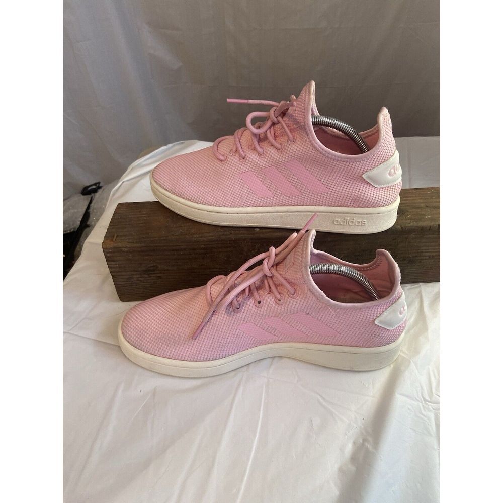 Women's Adidas- Icy Pink Pharrell X Tennis Shoes- Size 11-Cloud Foam Insoles